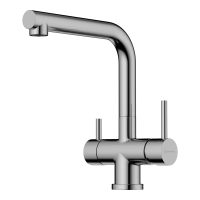Смеситель для кухни Omoikiri Takamatsu-BN нерж. сталь/нержавеющая сталь