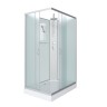 Душевая кабина Niagara Classic NG-43295-14QBKT (120х90х210) низкий поддон(13см),стекло матовое,3 места