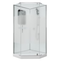 Душевая кабина Grossman Classic GR171D (90х90х205) дверь распашная,4 места
