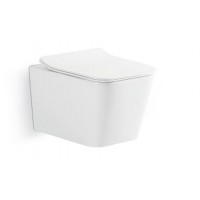 Унитаз подвесной Ceramalux с сиденьем NS5170