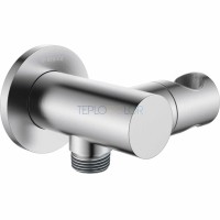 Кронштеин для подключения шланга, круглые, с держателем для лейки