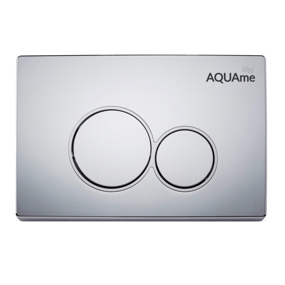 AQM4101CR Панель смыва AQUAme, хром