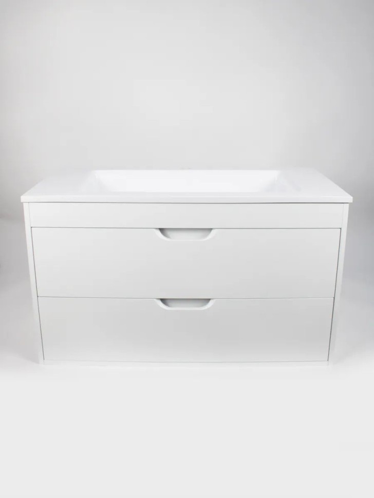 Раковина для ванной Uperwood Modul 97 см, с декоративной накладкой