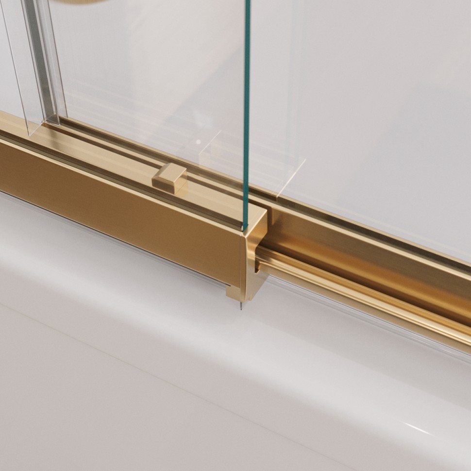 Душевая шторка на ванну CEZARES SLIDER-VF-11-90/150-C-BORO