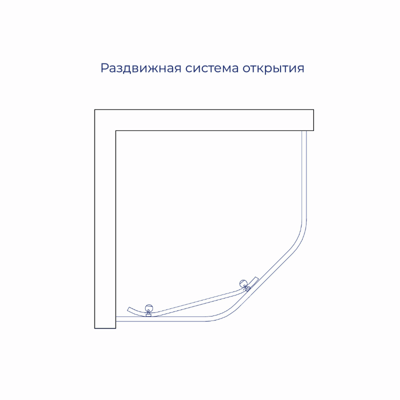 Душевой уголок RGW CL-80B 900x900 (81088099-14)