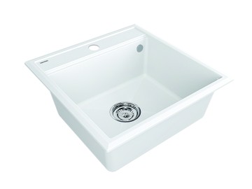 Мойка STEPIA 50, IT-GRANIT, PM115051-WH , белый, 500х510, Paulmark