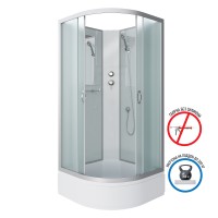 Душевая кабина Niagara Classic NG-3302-14BK (100х100х200) средний поддон(26см),стекло матовое,4 места