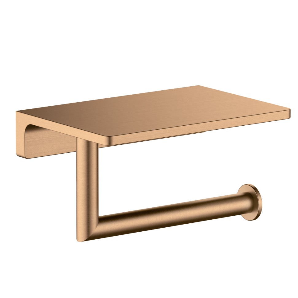 Бумагодержатель Timo Saona 13043/19 розовое золото