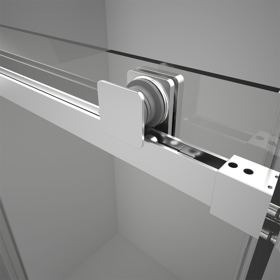 Душевой угол Veconi Rovigo RV-075, 1500х800х2000 хром, стекло прозрачное