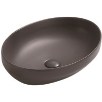 Раковина Ceramalux 78590MDH, цвет темно-серый