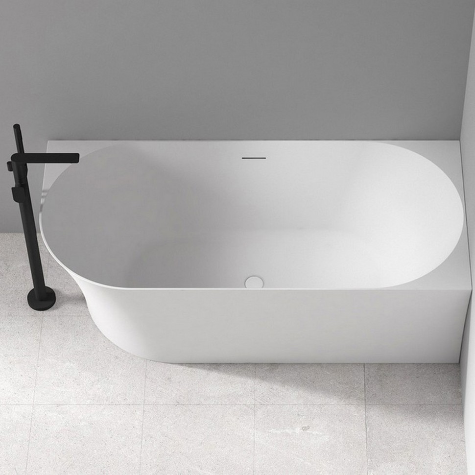 Акриловая ванна ABBER AB9258-1.5 R белая