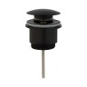 Донный клапан Gid универсальный G-58BL 76604K черный глянцевый 7.5x7x3.5
