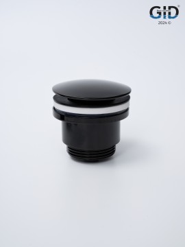Донный клапан Gid универсальный G-58BL 76604K черный глянцевый 7.5x7x3.5
