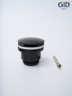 Донный клапан Gid универсальный G-58BL 76604K черный глянцевый 7.5x7x3.5