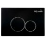 AQM4101B Панель смыва AQUAme, черный