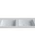 Раковина для ванной Uperwood Modul 122х45х12 см, белая глянцевая