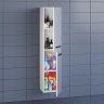 Шкаф-пенал для ванной Uperwood Foster 36х30х160 см, белый