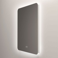 Зеркало LED VLM-3BE700-2 700х800 c сенсорным выключателем и диммером, антизапотевание
