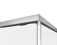 Душевой уголок Ультима (Ultima) VSR-7UL9013CL, 1300*900, хром, стекло прозрачное