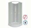 Душевая кабина Niagara Promo P90/13/MT/BK (90х90х200) 3 места