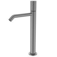 Смеситель для раковины Аура (Aura) VBF-6AU2GM, вороненая сталь