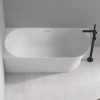 Акриловая ванна ABBER AB9258-1.7 L белая