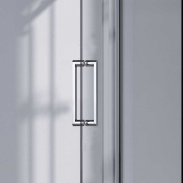 Душевая дверь Комо-Н (Como-N) VDS-4CN140CL, 1400, хром, стекло прозрачное