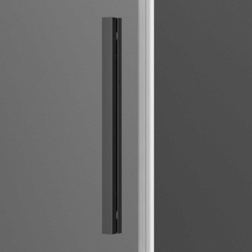 Душевой уголок Софт (Soft) VSR-3SO8015CLGM, 1500*800, вороненая сталь, стекло прозрачное