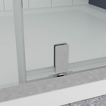 Душевая дверь Veconi Ottimo P20 CH, 1200x1900, хром, стекло прозрачное
