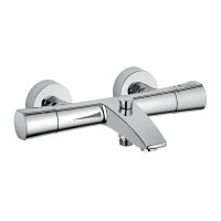 Смеситель для ванны Kludi (Клуди) Zenta 351010538 с термостатом, хром