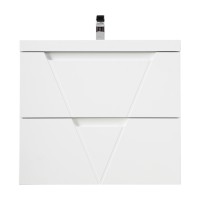 База под раковину подвесная BelBagno VITTORIA-800-2C-SO-BL-P Bianco Lucido