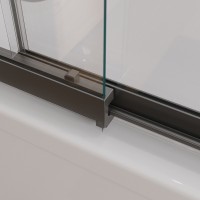 Душевая шторка на ванну CEZARES SLIDER-VF-11-90/150-C-GM