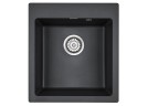 Мойка KANTE 45, IT-GRANIT, PM104651-BL, черный, 460х510 мм, Paulmark