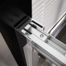 Душевая дверь Veconi Premium Trento PTD-30CH, 1400х2000, хром, стекло прозрачное