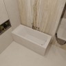 Ванна из искусственного камня SOLITA slim, 1800х800, белый, глянец