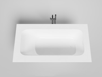 Ванна встраиваемая ORLANDA KIT PLUS 190x100 S-Stone Матовое