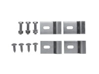 Комплект креплений для встраиваемых снизу раковин GSI SPARES FV Хром