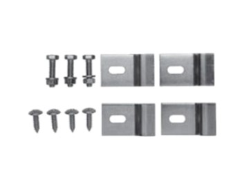 Комплект креплений для встраиваемых снизу раковин GSI SPARES FV Хром