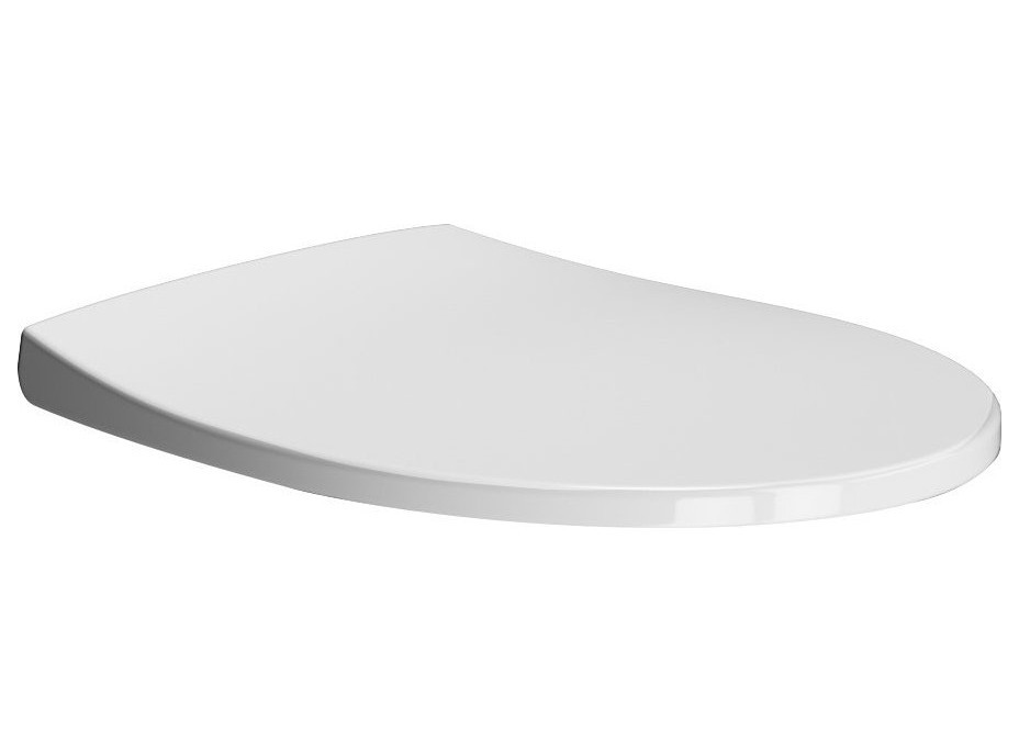 Сиденье с крышкой для унитаза GSI MODO MS98C11 c Soft Close, белое глянцевое