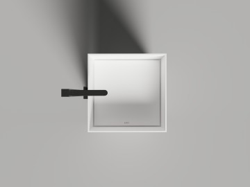 Раковина напольная ARMONIA SQUARE 01 450х450х900 S-Stone Матовое