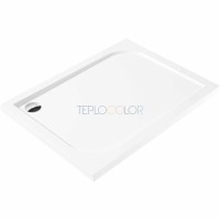 Акриловый душевой поддон, прямоугольный, 100x80 см