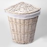 Фильс (Vils) WB-560-L Плетеная корзина для белья с крышкой