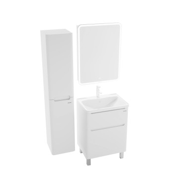 Пенал подвесной "АДЕЛЬ-32 см" универсальный белый