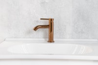 Смеситель ABBER Wasser Kreis AF8110RG для раковины, розовое золото