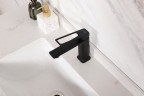 Смеситель для раковины Gid Niagara L057-BM-K L057BMK черный матовый