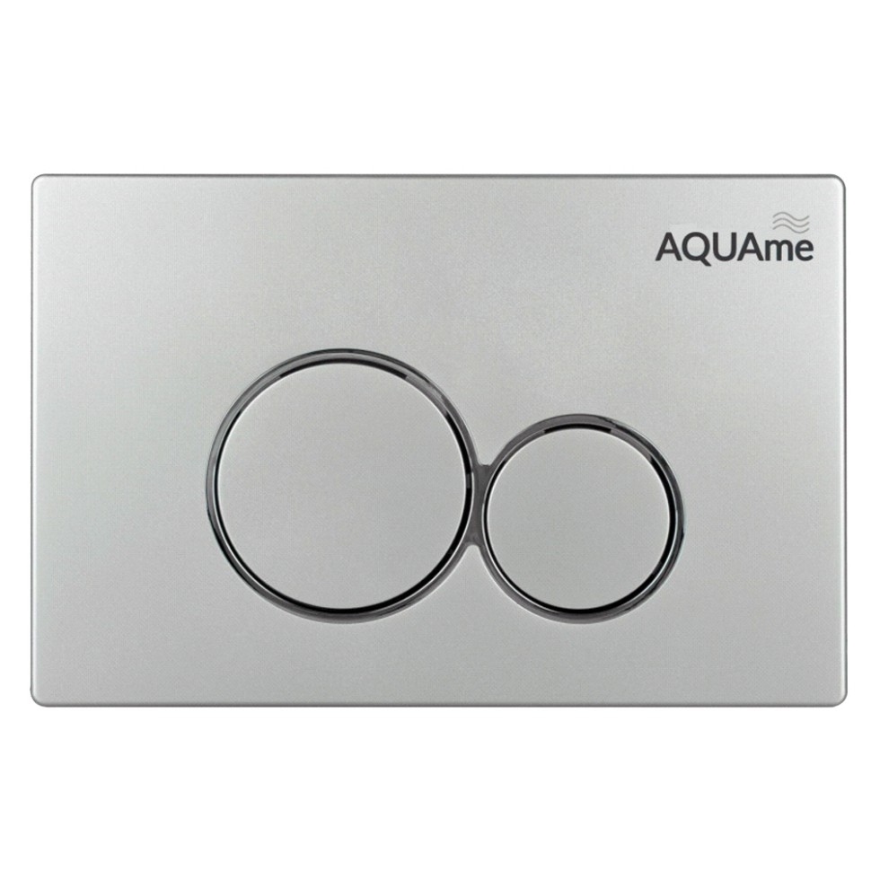 AQM4101S Панель смыва AQUAme, сатиновый