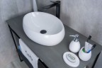 Раковина Gid N9030b 51115 накладная белая 48x34x15