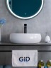 Раковина Gid N9030b 51115 накладная белая 48x34x15