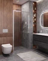 Душевая дверь CEZARES MOLVENO-BA-1-80-C-Cr-IV