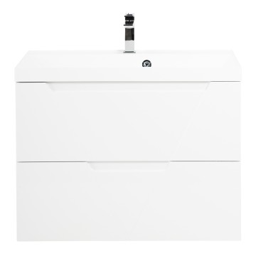 База под раковину подвесная BelBagno VITTORIA-800-2C-SO-BO-P Bianco Opaco